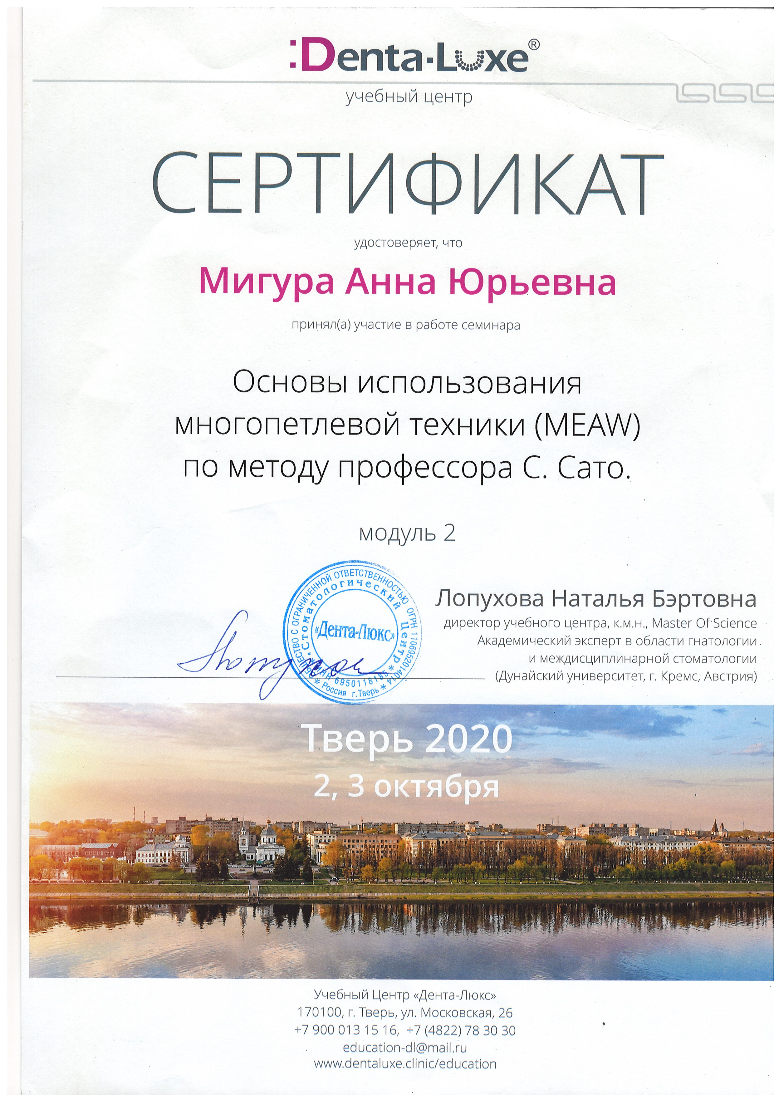 MEAW, модуль 2, 2020